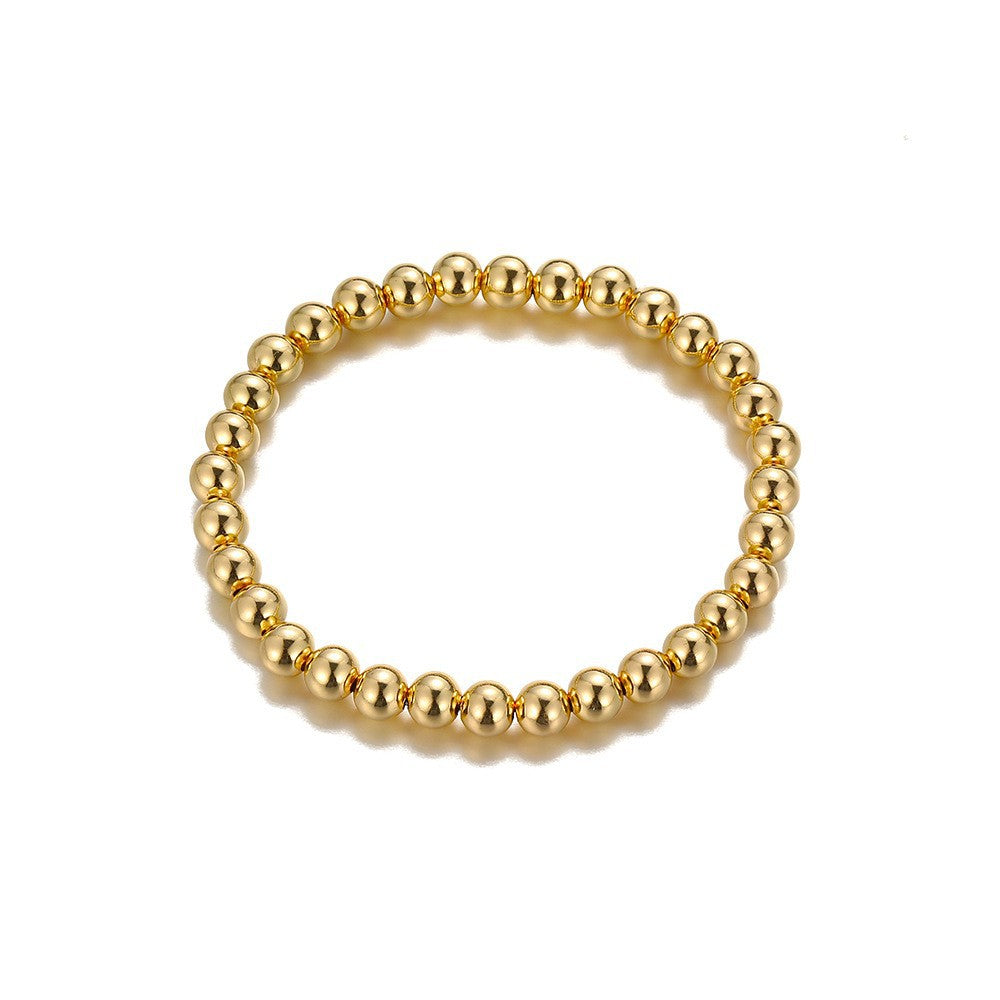 Wholesale Niche creative design temperament beaded bracelet set sweet and cool stacking jewelry